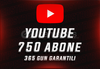 ⭐365 GÜN GARANTİLİ⭐ YOUTUBE GERÇEK 750 ABONE⭐ 