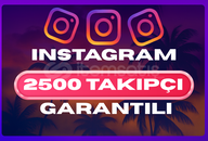 ⭐[365GÜN GARANTİLİ] INSTAGRAM 2500 TAKİPÇİ