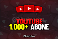 ⭐[365GÜN GARANTİLİ] YOUTUBE 1000 ORGANİK ABONE