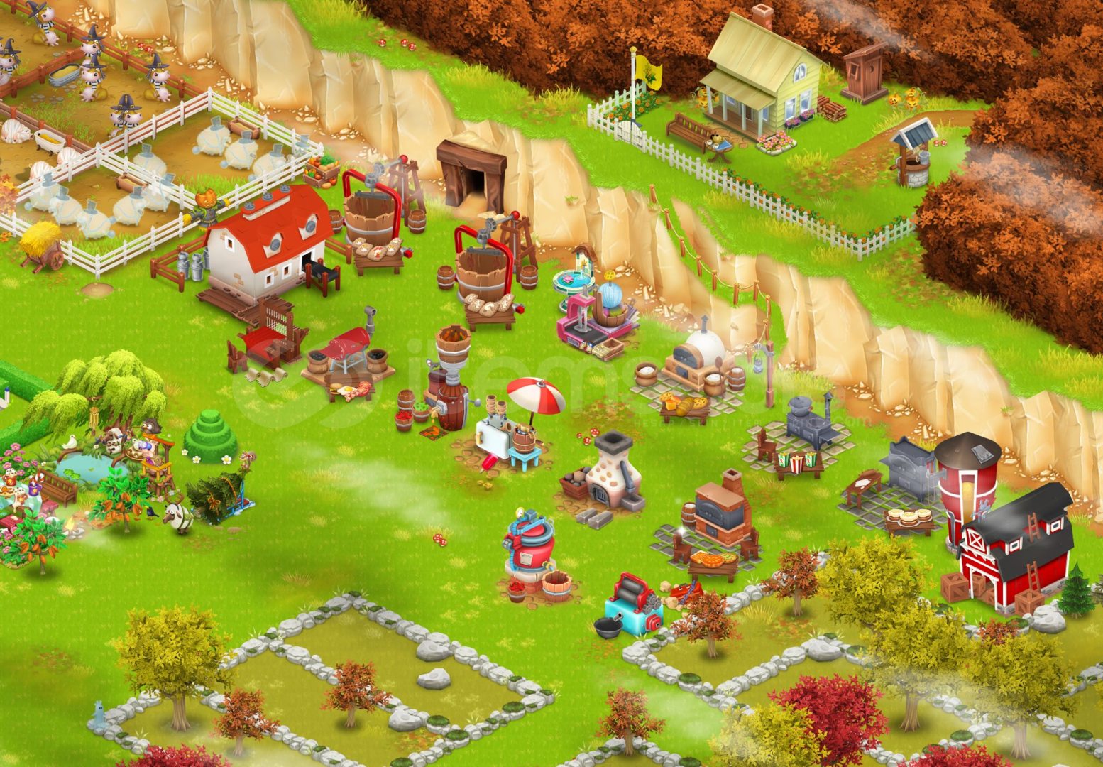 37 Seviyelik HayDay Hesabı