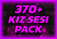 370+ KIZ SESİ PACK + 4 METHOD