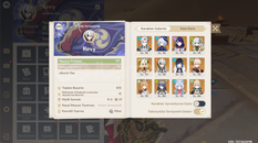 37x5 C1 NEU, C2 RAİDEN + BİS, YELAN, KAZUHA BİS