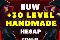 ⭐39 Seviye 15 Karakter 1 Skin Handmade EUW⭐