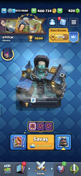 ⭐️ 3800 Kupa ⭐️ 72 Kart ⭐️ 3 Evrim ⭐️