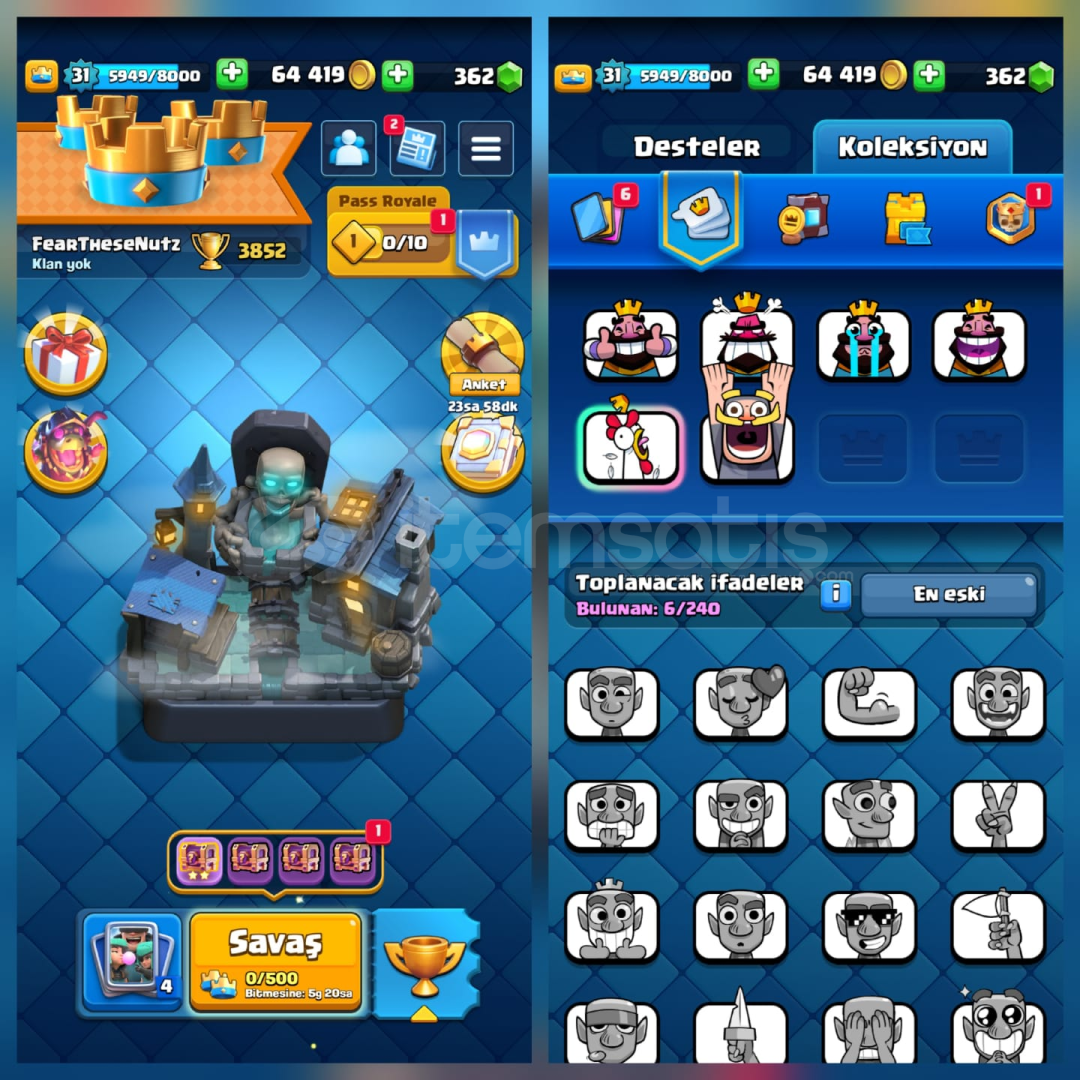 3852Kupa 90Kart 6İfade 3852Kupa 90Kart 6İfade