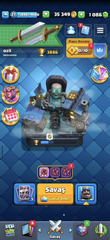 ⭐️ 3886 Kupa ⭐️ 95 Kart ⭐️