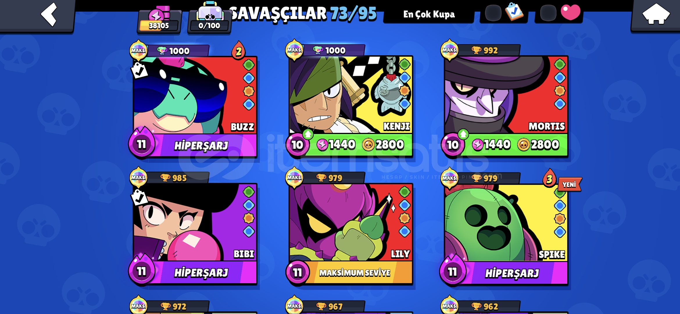 ⭐38K POP PENNY+111 SKIN 73/95⭐ ⭐38K POP PENNY+111 SKIN 73/95⭐