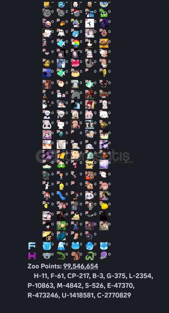 39 level 100M zoo hb si full OwO Hesabı 39 level 100M zoo hb si full OwO Hesabı