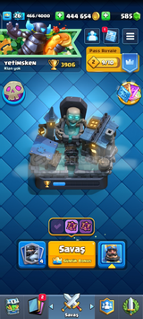 3900 kupa clash royale hesabı