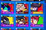 39.000 Kupalı Brawl Stars Hesabı(Mailli)