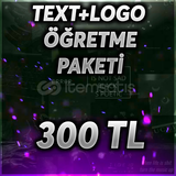 3D LOGO+TEXT YAPIMI ÖĞRETME