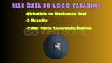 3D Profesyonel Logo Tasarımı