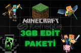 3GB MİNECRAFT VİDEO EDİT PAKETİ