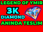 ⭐️3K DIAMOND EU SERVER EL FARMI