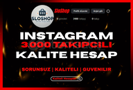 ⭐3K INSTAGRAM HESAP - HIZLI TESLİMAT⭐