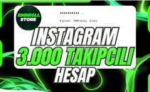  ⭐3K INSTAGRAM HESAP - HIZLI TESLİMAT⭐