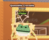 ???? 3m/s Quesadilla Crocodila???? (En Ucuzu)