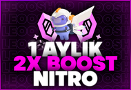⭐2X BOOST 1 AYLIK NİTRO | OTO TESLİM + GARANTİ