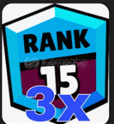 3x 15 rank