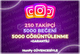 ✨️3X 250 TAKİPÇİ PAKETİ✨️