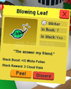3X Blowing Leaf