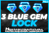 ⭐️3x Blue Gem Lock |✅Hızlı Teslimat!