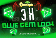 3x Blue Gem Lock Hızlı Teslimat