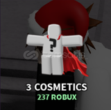 3x Cosmetics | The Strongest Battlegrounds