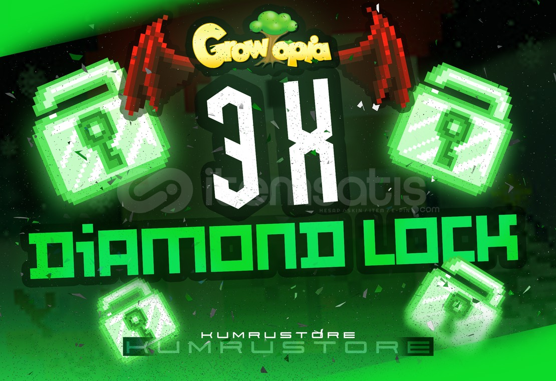 3x Diamond Lock 3x Diamond Lock