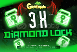 3x Diamond Lock