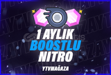 [3x] Discord 1 Aylık 2x Boost Nitro Promo