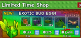 3x Exotic Bug Egg (Grow A Garden)