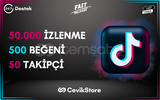 3x⭐[GARANTİ] TİKTOK KEŞFET PAKET 1⭐