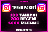 ✨️ [3X] Garantili Instagram Trend Paketi ✨️