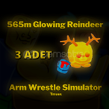 3x Glowing Reindeer