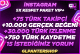 ⭐3X | İNSTAGRAM GERÇEK KEŞFET PAKETİ 2 | ⭐