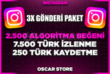 ✨️ [3X] Instagram Gönderi Paketi ✨️