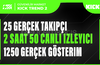 3X | KİCK CANLI YAYIN PAKETİ TREND 2