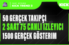 3X | KİCK CANLI YAYIN PAKETİ TREND 3