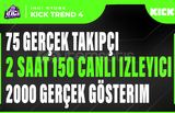 3X | KİCK CANLI YAYIN PAKETİ TREND 4