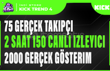 3X | KİCK CANLI YAYIN PAKETİ TREND 4