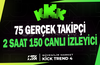 2X | KİCK CANLI YAYIN PAKETİ TREND 4 