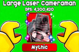 3X LARGE LASER CAM | TOILET TOWER DEFENSE (TTD)