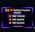 ❗️[3X PREMIUM YOUTUBE PAKETİ] 