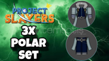 3x Project Slayer Polar Set 