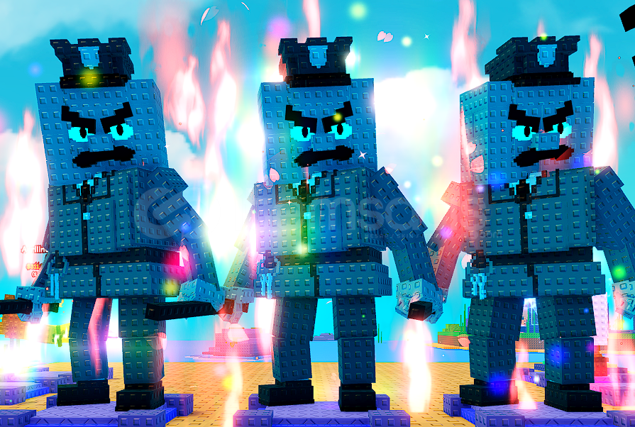ROBLOX PVB 3X RAINBOW WARDENELLI BRICKATONI ROBLOX PVB 3X RAINBOW WARDENELLI BRICKATONI