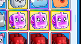3x Shiny Crystal Unicorn