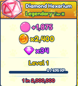 4x Shiny Diamond Hexarium!