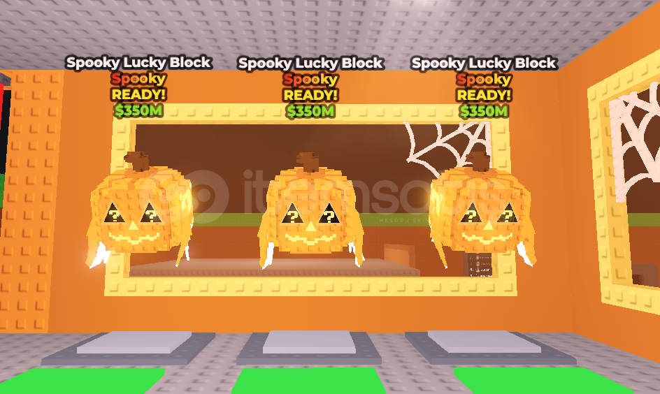 3x Spooky Lucky Block SAB EN UCUZU 3x Spooky Lucky Block SAB EN UCUZU
