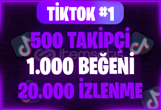 ✨ 3X TİKTOK KEŞFET PAKET #1 - KALİTE ✨ 3X TİKTOK KEŞFET PAKET #1 - KALİTE